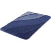 Kleine Wolke Tappeto da bagno, poliacrilico, blu ghiaccio 70 x 120 cm