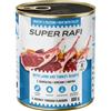 SUPER RAFI RAFI Super con agnello e cuori di tacchino 800g paté per cani