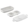 CARE + PROTECT Care+Protect Cuociuova e cuoci frittata per microonde. Contenitore ideale per cuocere a vapore, servire e conservare, non contiene BPA, 24 x 12,5 x 6 cm