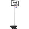 SPORTNOW Canestro Basket Portatile, Altezza Regolabile 1,3-3m, Rotazione a Una Mano. | Aosom Italy
