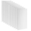 Outsunny Set di 10 Lastre Alveolari in Policarbonato, 120x60 cm, Anti-UV, Tagliabili, per Serre, Pensiline, Tettoie | Aosom Italy