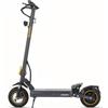 Ausom K20 Scooter elettrico monomotore, motore di picco da 1100 W, autonomia fino a 70 km, batteria 48 V 13,5 Ah - Grigio scuro