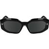 KARL LAGERFELD Women's Sunglasses KL6167S - Grey with Solid Smoke Lens