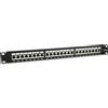 Equip Pannello patch Equip 326625 24xCat.6A RJ-45 19'' 1U Nero