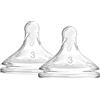 Dr. Brown's Options +, Tettarella in silicone bocca larga Livello 3, +6mesi