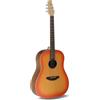 Applause Chitarra acustica Applause - Jump Slope Shoulder D - tavola in abete massiccio - fondo in ovangkol - Honey Burst opaco - AAS-69-HB