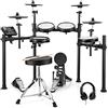 Donner DED-200 Electric Drum Set With Drum Throne/Maple Stick/Earphone/Audio Cable