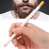 Tbest Strumento, Matita Barbiere Bianca, Matita per Barba, Matita per Fodera per Barba Uomo, Matita per Barba Professionale Filler Matita per Barba per Uso Domestico Liner Sha (Bianco)