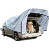 BXAEYIPOR Rete ombreggiante per auto, 4 x 6 m, traspirante, 80% con occhielli, facile da appendere, in alluminio, per serre, prati, pollai e canili