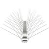 Mosali Dissuasore per piccioni in acciaio inox, 6 file, 3 metri (6 x 50 cm) | Efficace repellente per uccelli contro piccioni, moscelli, corvi, resistente alle intemperie, per balcone, tetto, davanzale