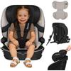 Lionelo Seggiolino auto Lionelo Billy i-Size 76-150 cm, installazione ISOFIX o con cintura di sicurezza, protezione laterale e poggiatesta regolabile - Beige