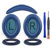 SOULWIT Kit di Ricambio per Bose SoundTrue Around-Ear II (Sound True AE2) Cuffie, Cuscinetti Auricolari + Archetto + Silicone Protezioni per Cuscinetti - Blu (Rete Blu)