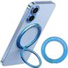 GWEOR Supporto Magnetico ad Anello per Cellulare per MagSafe (blu) - Anello e Supporto Ruotabile a 360°, Compatibile con iPhone17/16/15/14/13 Pro Max - Accessori per MagSafe