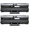 Veson 2 X MLT-D111S Toner compatibili con Samsung MLT-D111S MLT D111S D11L per Samsung Xpress M2070 M2070W M2070FW M2026W M2026 M2022W M2022 M2020 M2071 M2078 SL-M20 22 W SL-M2026 W (2 nero)