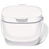 OXO Good Grips Contenitore da Cucina per Compost, Bianco/Grigio, 6.6 L