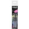 GRAPH'IT Graphit Fill'It - Set di 3 pennelli da serbatoio da 5 ml, per inchiostri acrilici o alcolici, vernici liquide, acqua per acquerellare, punte sottili, medie e larghe