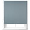 Relaxdays Tenda a Rullo Oscurante, Tenda Termica, Catenella Laterale, senza Fori, Varie Misure, Grigio