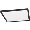 Eglo connect.z Smart Home Led Rovito-Z, lampada da soffitto nera, L x L 29,5 cm, ZigBee, app e controllo vocale, bianco caldo-bianco freddo, retroilluminazione RGB, dimmerabile
