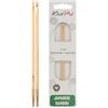 KnitPro - Knitpro Bamboo Afghan Tunisian (4,50 mm) ganci all'uncinetto - 1 unità