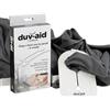 Mind Reader Duv-Aid, sistema di cambio copripiumino, risparmio di tempo, impedisce lo scivolamento, facile da usare, camera da letto, plastica, 2 pezzi, bianco