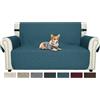 Ystyle Copridivano 2 Posti Con Braccioli, Copridivano Natalizio Antigraffio Gatto, Copri Divano Universale, Copridivani Mobili Protector, Sofa Cover Per Cani, Copri Divani Elegant, Verde