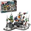 LEGO | Marvel Avengers Assemble: Age of Ultron, Set Modulare da Costruire con Scene del Film e 8 Minifigure di Supereroi Inclusi Thor, Hulk e Iron Man, Giochi per Bambini e Bambine da 10 Anni 76291