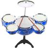 Generico Music Set Batteria Musicale First Class Giocattolo Strumenti Bambini