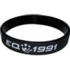 Equitatus1991 Bracciale in Gomma Fieracavalli Nero