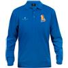 Equitatus1991 Polo Equitazione Bambino a Manica Lunga Ponipò Blu Royal