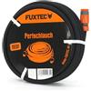 FUXTEC - 1/2" tubo perlato microporoso per irrigazione 15m/30m/50m con una vasta gamma di accessori