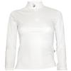 Equitatus1991 Polo Equitazione Bambina Camicia a Manica Lunga Bianca