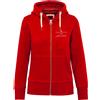 Equitatus1991 Felpa Equitazione Vintage Donna Rosso Scuro