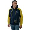 Equitatus1991 Felpa Equitazione Unisex Fieracavalli Navy e Gialla