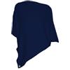 Equitatus1991 Poncho Equitazione Donna Misto Cashmere Navy
