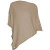 Equitatus1991 Poncho Equitazione Donna 100% Cotone Beige