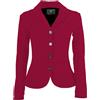 Equitatus1991 Giacca Equitazione Donna New Edition Rosso Ciliegia