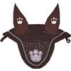Equitatus1991 Cuffia Cavallo con Cordoncino Marrone