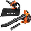 FUXTEC FX-LBS126 4in1 Laubsauger, Laubbläser, Laubhäcksler inkl. zwei Blasrohre