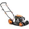 FUXTEC Benzin Rasenmäher FX-RM51SA96 Mulchmäher mit Antrieb