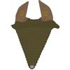 Equitatus1991 Cuffia Cavallo Lunga in Maglia Verde Militare
