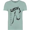 Equitatus1991 T-Shirt Equitazione Bambino New Verde