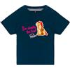 Equitatus1991 T-Shirt Equitazione Neonato My Best Friend Ponipò Navy