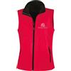 Equitatus1991 Giubbotto Equitazione Smanicato Donna Softshell Fieracavalli Rosso