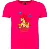 Equitatus1991 T-Shirt Equitazione Bambino My Best Friend Ponipò Fucsia