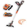 FUXTEC 20V Akku Rasentrimmer FX-E1RT20 SET mit 1 x Akku 2Ah, 1 x Ladegerät 2,4A