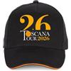 Equitatus1991 Cappello con Visiera Toscana Tour 2026 Nero