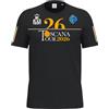 Equitatus1991 T-Shirt Equitazione Uomo Toscana Tour 2026 Nera