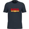 Equitatus1991 T-Shirt Equitazione Bambino Nix Barrel On The Beach Navy