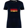 Equitatus1991 T-Shirt Equitazione Donna Nix Barrel On The Beach Navy