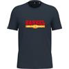 Equitatus1991 T-Shirt Equitazione Uomo Nix Barrel On The Beach Navy